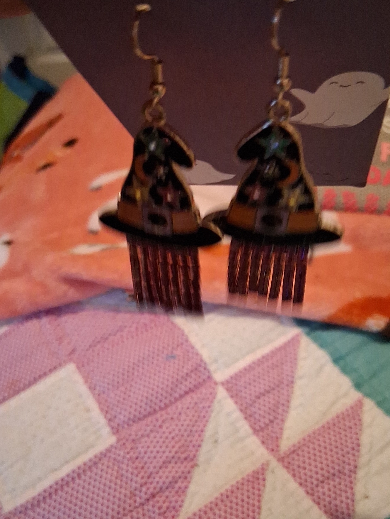 I Am Haloween Earrings — image 3 of 3